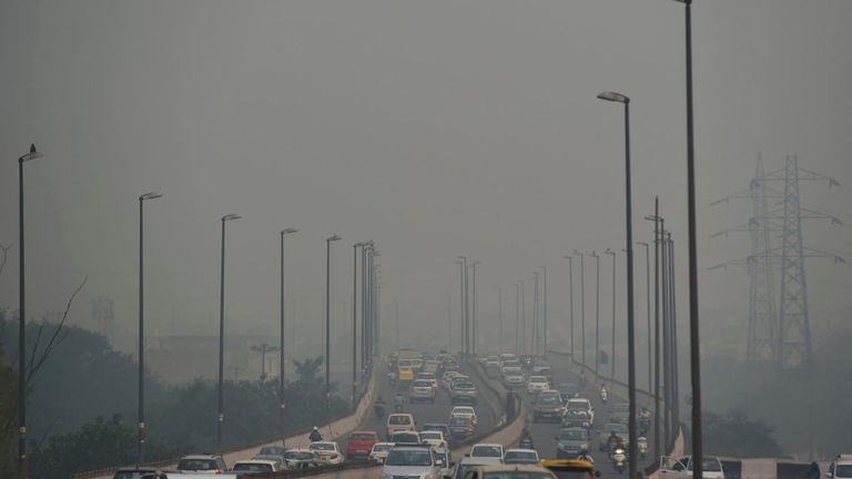 Smog à New Delhi