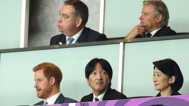 Le prince Harry était à Yokohama pour la finale