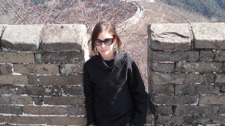 Rebecca Dykes qui a été retrouvée étranglée au bord d'une route à Beyrouth, selon des responsables