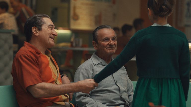 Joe Pesci a refusé le rôle 50 fois avant de sortir de la retraite pour faire partie du film. Pic: Netflix