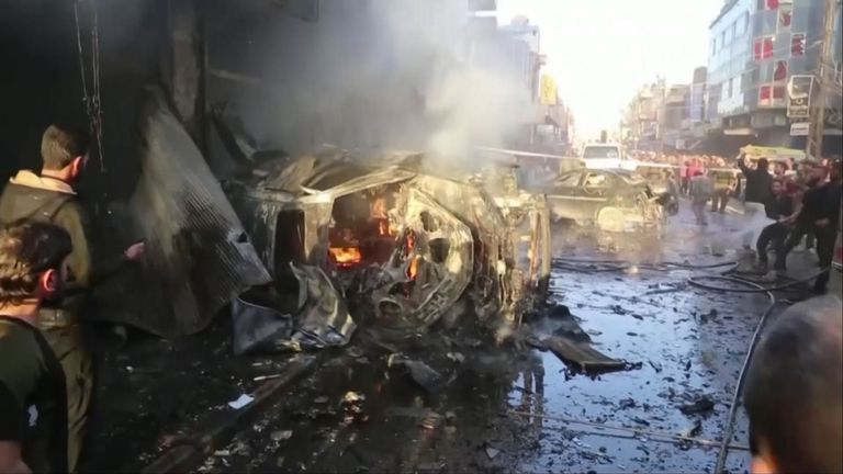 Les Kurdes pensent que l'EI était derrière trois voitures piégées en un jour à Qamishli, dans le nord de la Syrie, qui a tué cinq personnes cette semaine