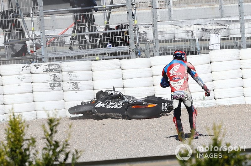 Stefan Bradl, Honda Racing après laccident