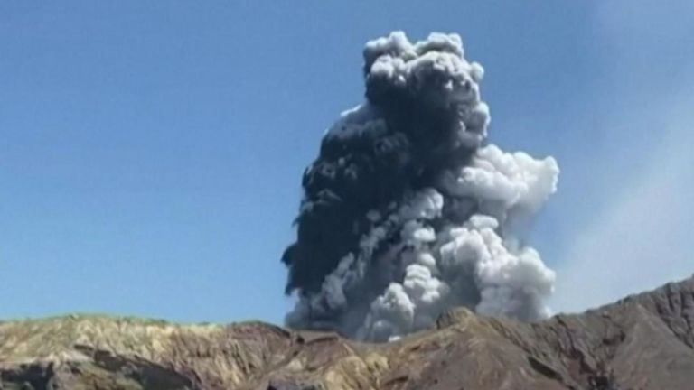 Éruption de White Island
Nouvelle-Zélande
