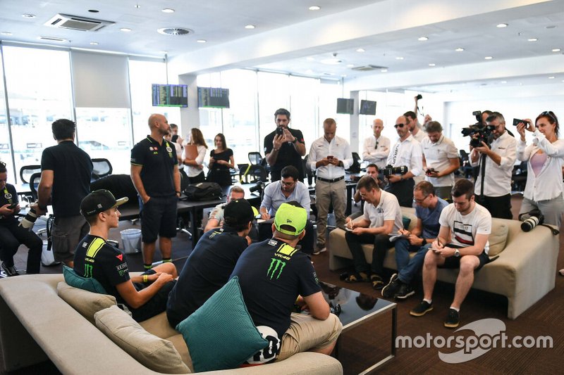 # 46 Monster VR46 Kessel Ferrari 488 GT3: Valentino Rossi, Luca Marini, Alessio Salucci