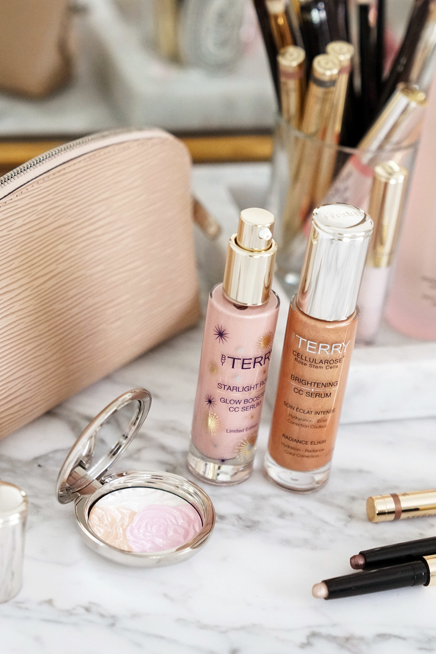 Par Terry Starlight Rose CC Sérum et poudre
