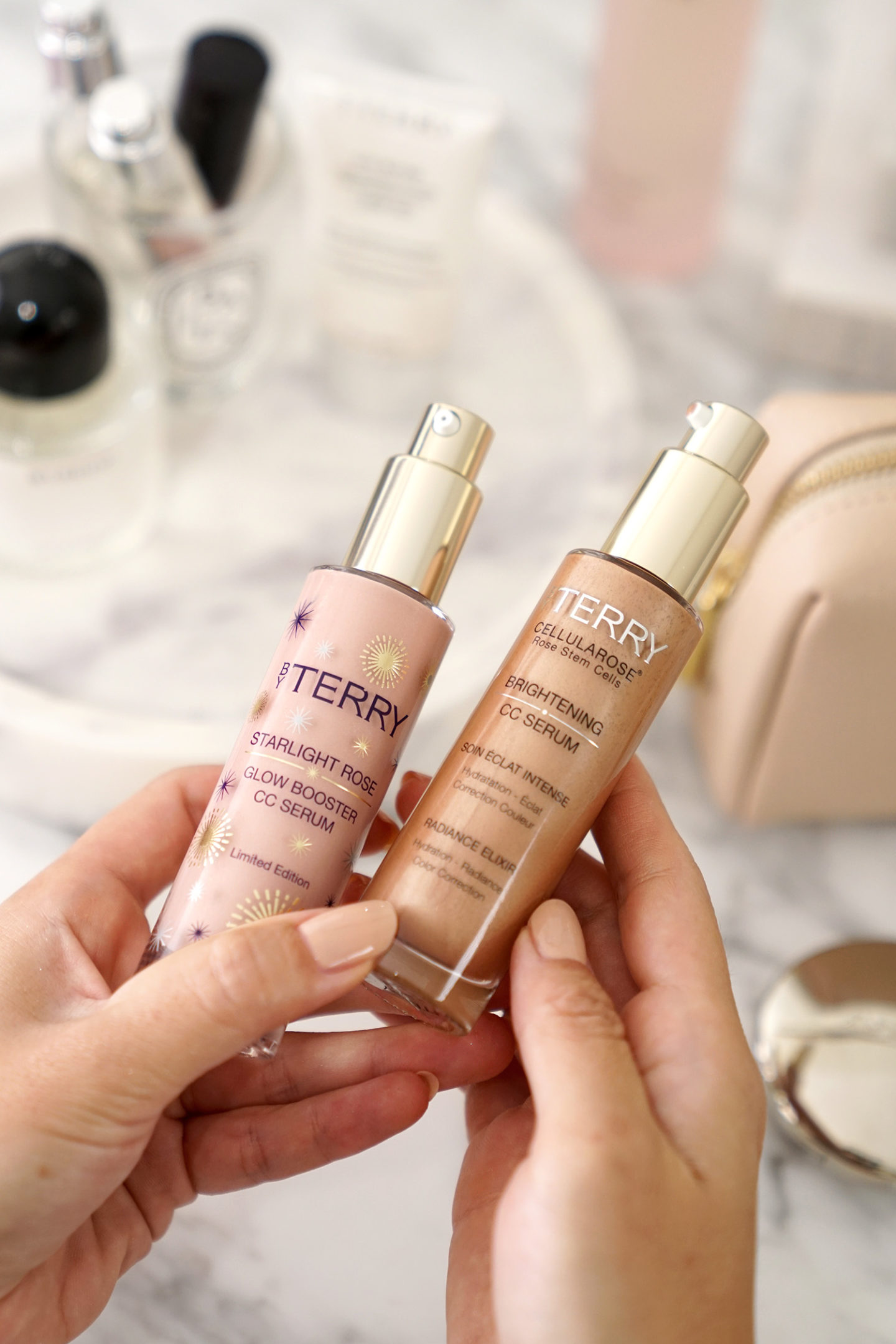 Par Terry CC Serums Starlight Rose et Sunny Flash