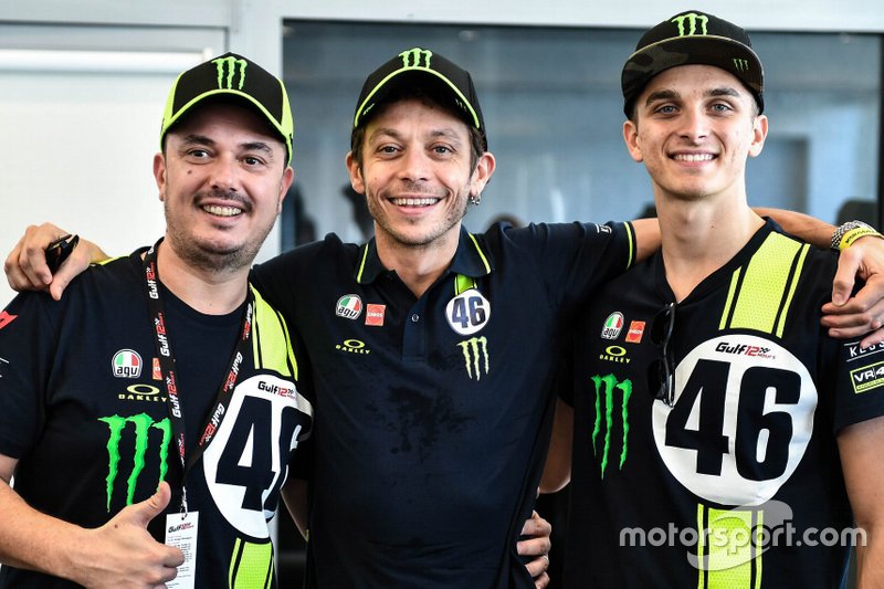 # 46 Monster VR46 Kessel Ferrari 488 GT3: Valentino Rossi, Luca Marini, Alessio Salucci