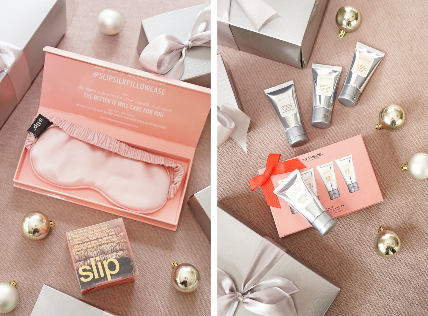 Slip Silk et Laura Mercier