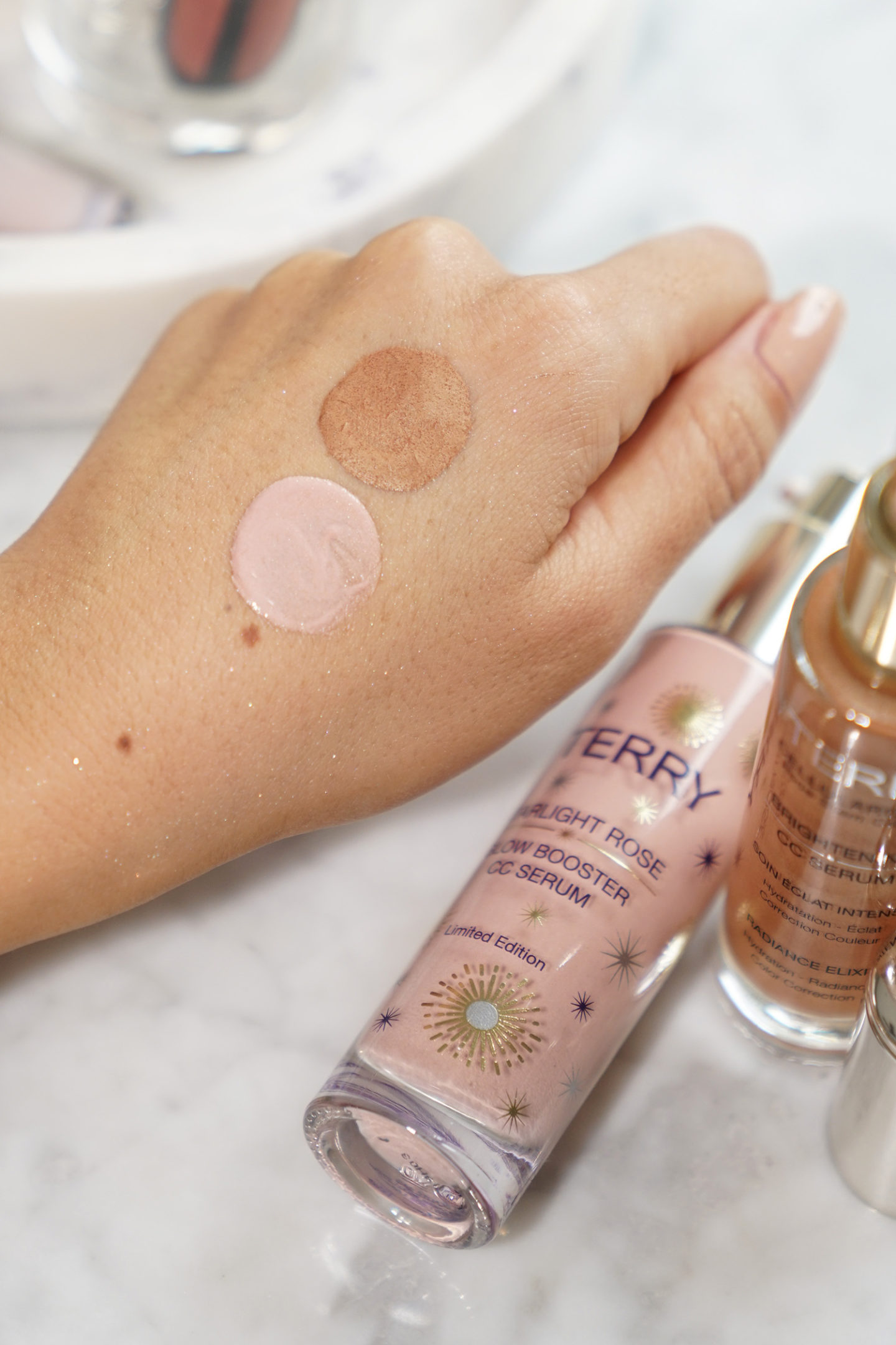 Par Terry CC Serums Échantillons Starlight Rose et Sunny Flash