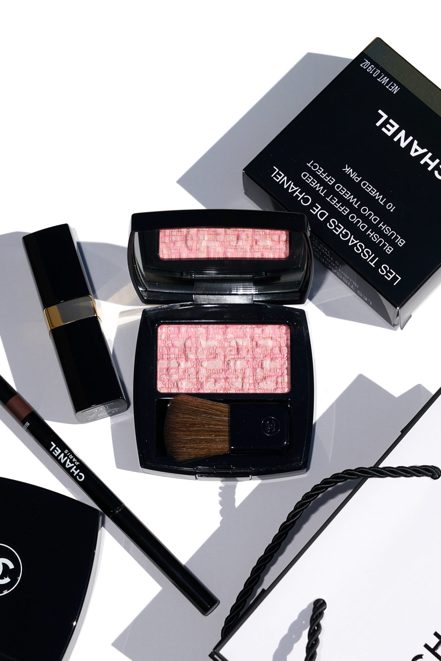 Chanel Les Tissages De Chanel Tweed Pink Blush