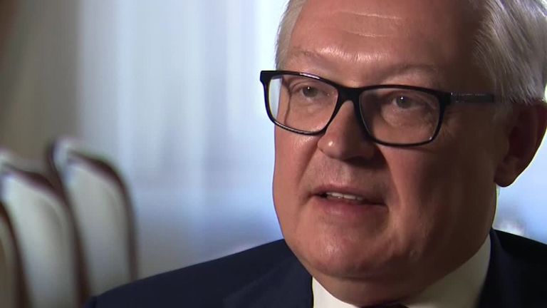 Le ministre russe des Affaires étrangères, Sergueï Ryabkov, s'est entretenu avec le correspondant de Sky à Moscou sur la politique étrangère de la Russie à l'égard de l'Europe et de l'OTAN