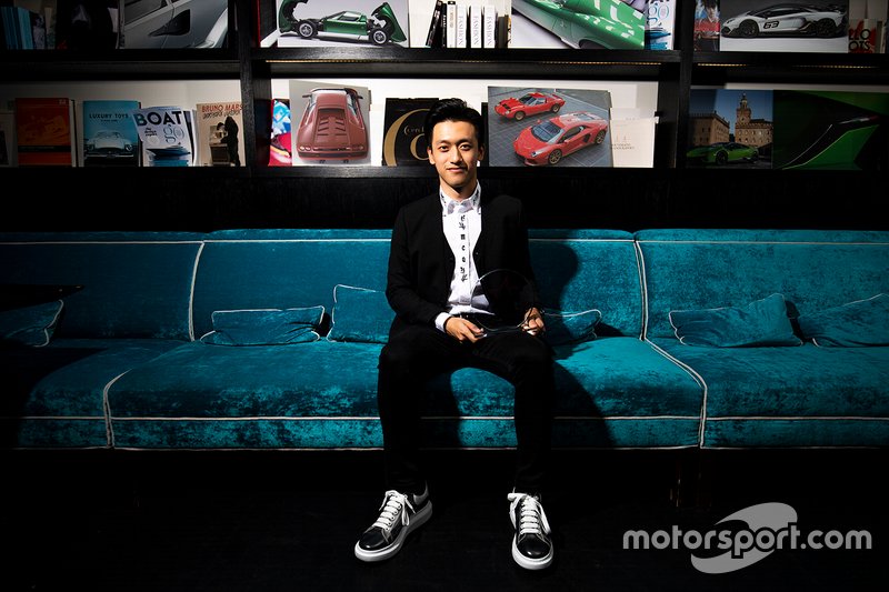 Guanyu Zhou, meilleure recrue de 2019 avec le prix Anthoine Hubert