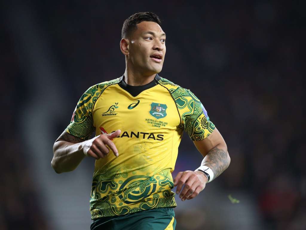 Israël Folau règle l'affaire avec Rugby Australia et plaide pour "tout préjudice causé"