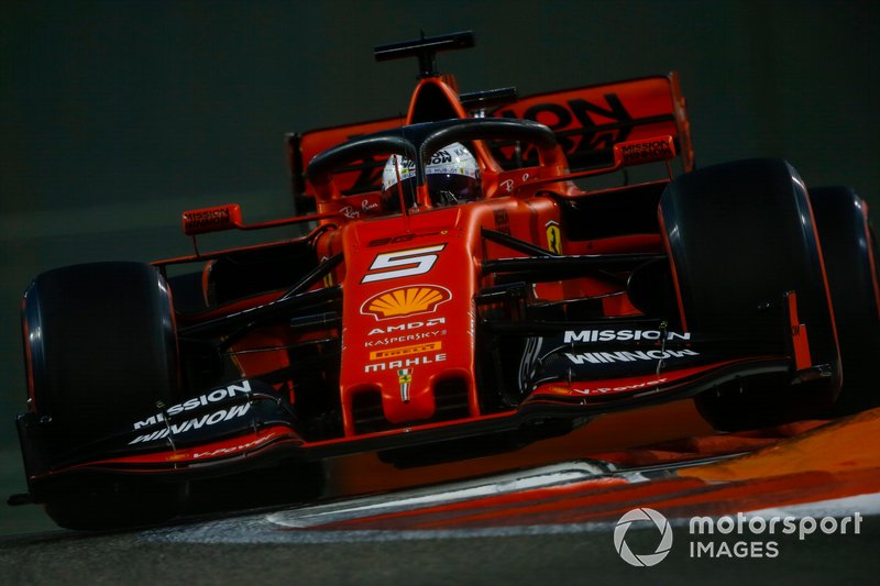 4: Sebastian Vettel, Ferrari SF90, 135.339