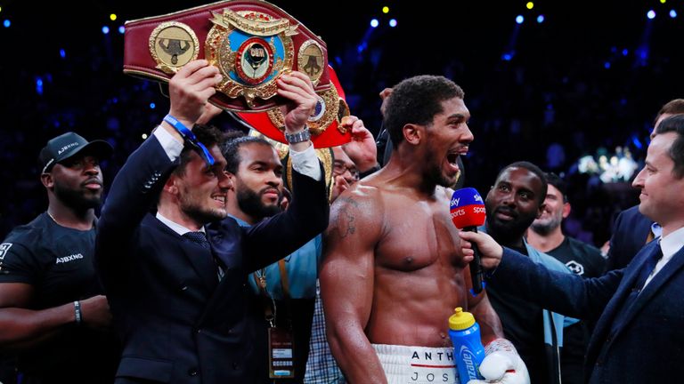 Anthony Joshua remporte le match revanche contre Andy Ruiz Jr