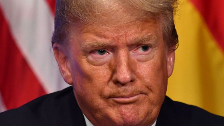 Donald Trump rentre chez lui après le sommet de l'OTAN plus tôt que prévu après l'annulation d'une conférence de presse prévue