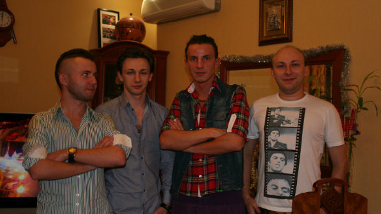 Kirill Slobodskoy, Maksim Yakubets, Dimitriy Slobodskoy, Artem Yakubets. Pic: NCA
