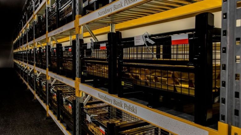 La Pologne a stocké l'or dans un lieu secret. Pic: G4S