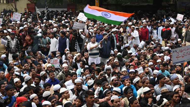 Les manifestations dans toute l'Inde se poursuivent depuis cinq jours 