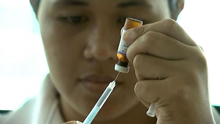 Un programme de vaccination à domicile est en cours