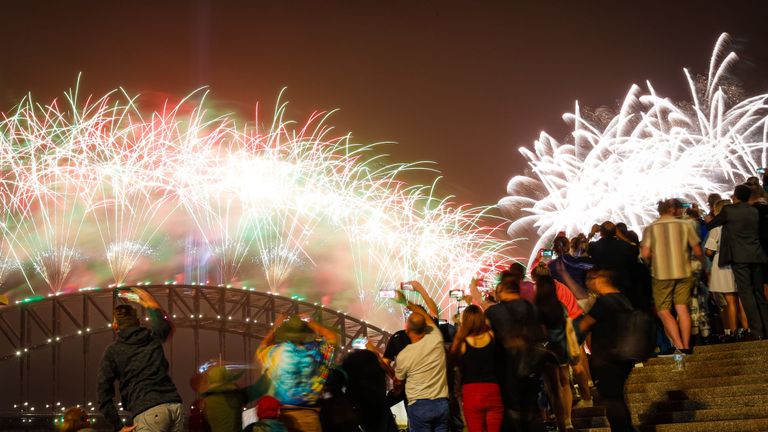 Plus d'un million de personnes sont descendues dans le port de Sydney pour célébrer
