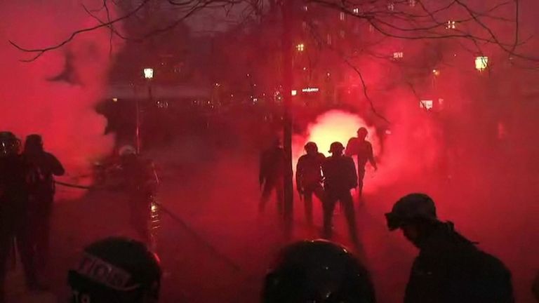 Manifestation à Paris

