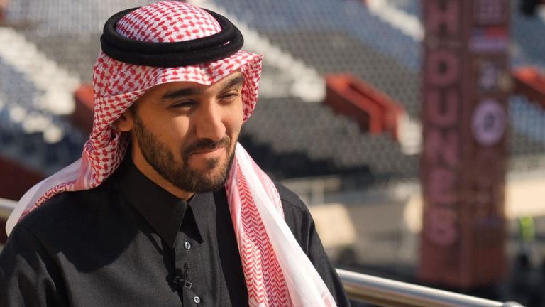 Le prince Abdulaziz a défendu la décision de son pays d’accueillir le match
