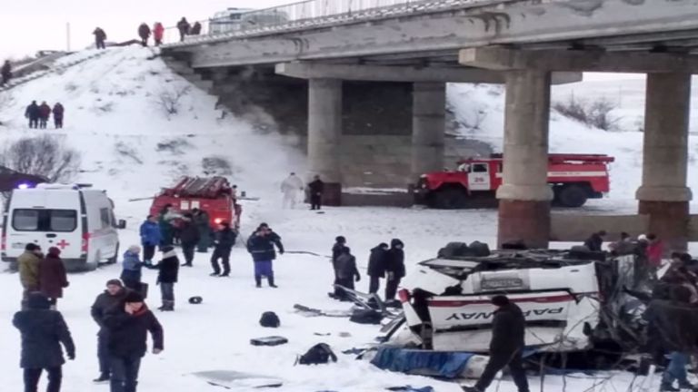 Accident de bus en Sibérie