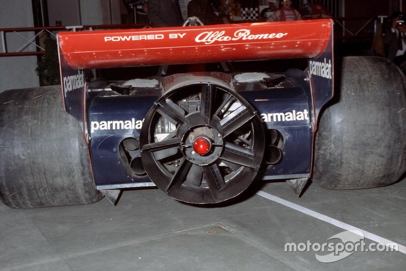Le ventilateur controversé sur une Brabham BT46B Alfa Romeo