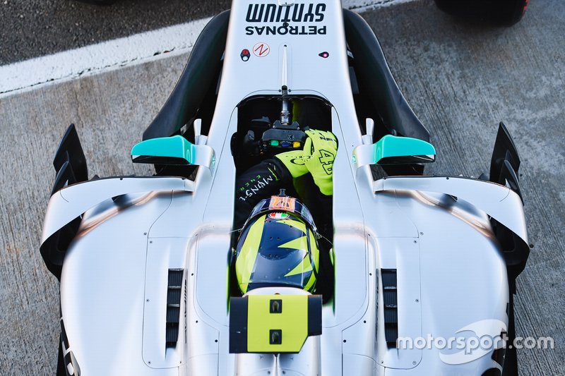 Valentino Rossi, Mercedes-AMG F1 W08