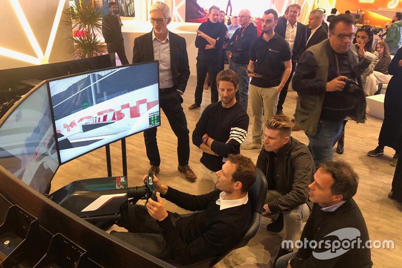 Présentation du Grand Prix Qiddiya avec Nico Hülkenberg, Alexander Wurz, Romain Grosjean, Damon Hill, David Coulthard, Loris Capirossi