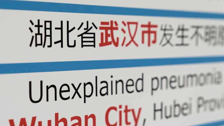 NARITA, JAPON - 17 JANVIER: Un avis aux passagers de Wuhan, en Chine, est affiché près d'une station de quarantaine à l'aéroport de Narita le 17 janvier 2020 à Narita, au Japon. Le ministère japonais de la Santé, du Travail et du Bien-être a confirmé hier son premier cas de pneumonie infectée par un nouveau coronavirus de la ville de Wuhan, en Chine. (Photo de Tomohiro Ohsumi / Getty Images)