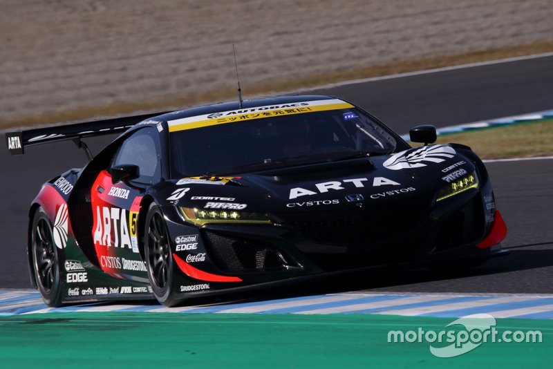 # 55 Autobacs Racing Team Aguri Honda NSX GT3 Evo: Shinichi Takagi, Nirei Fukuzumi 