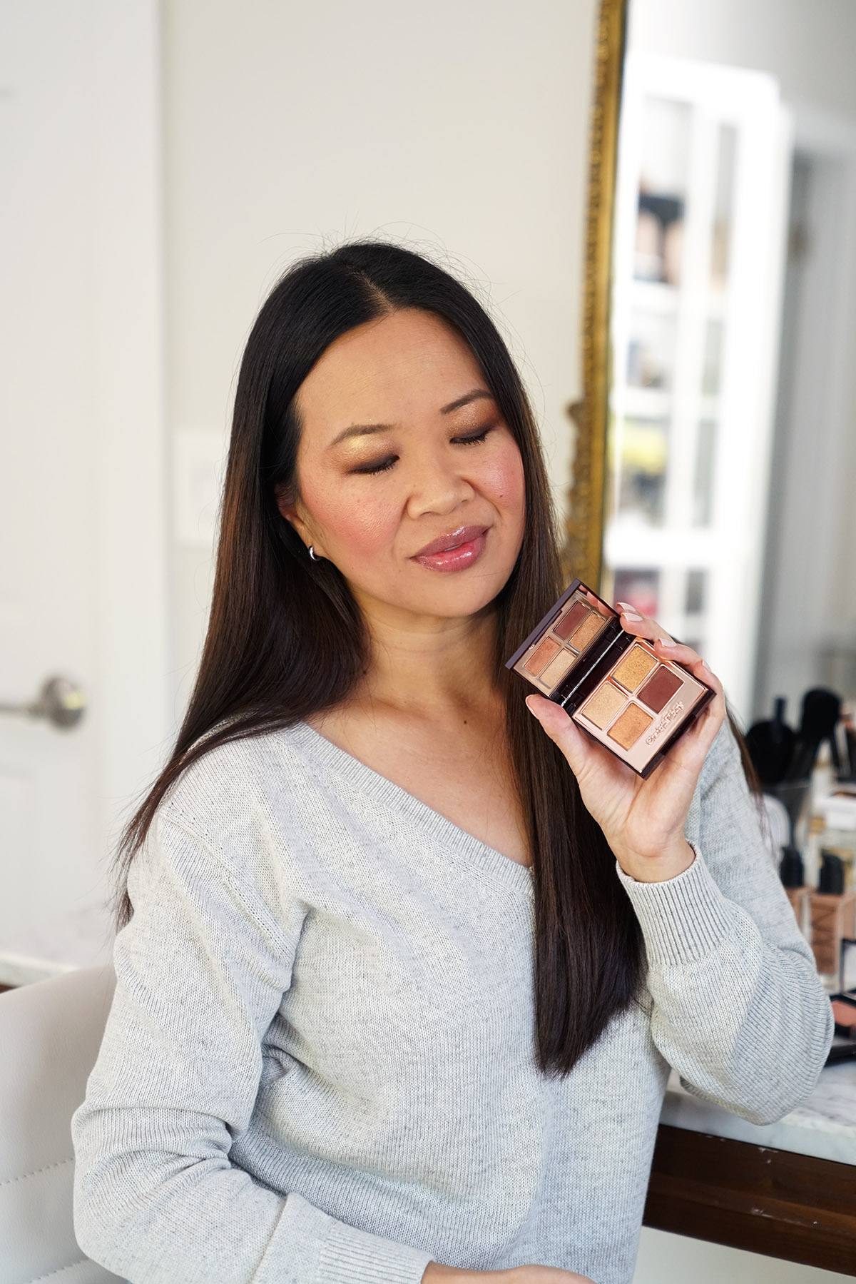 Palette de fards à paupières Charlotte Tilbury Queen of Glow