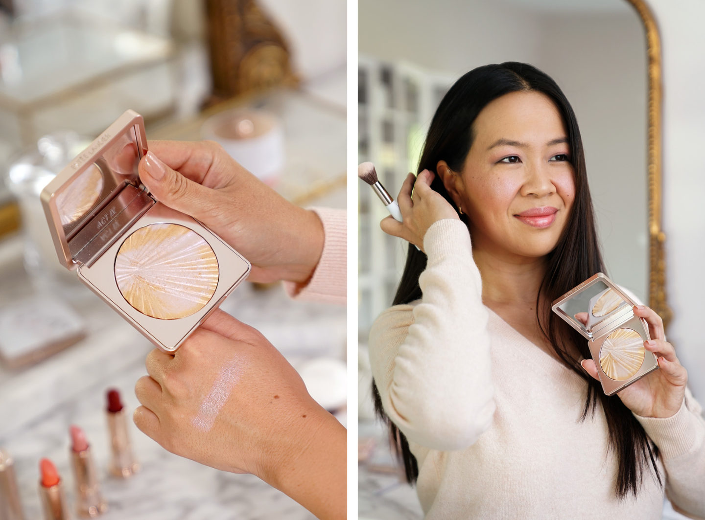 Estee Lauder Swatch surligneur Act IV Spotlight
