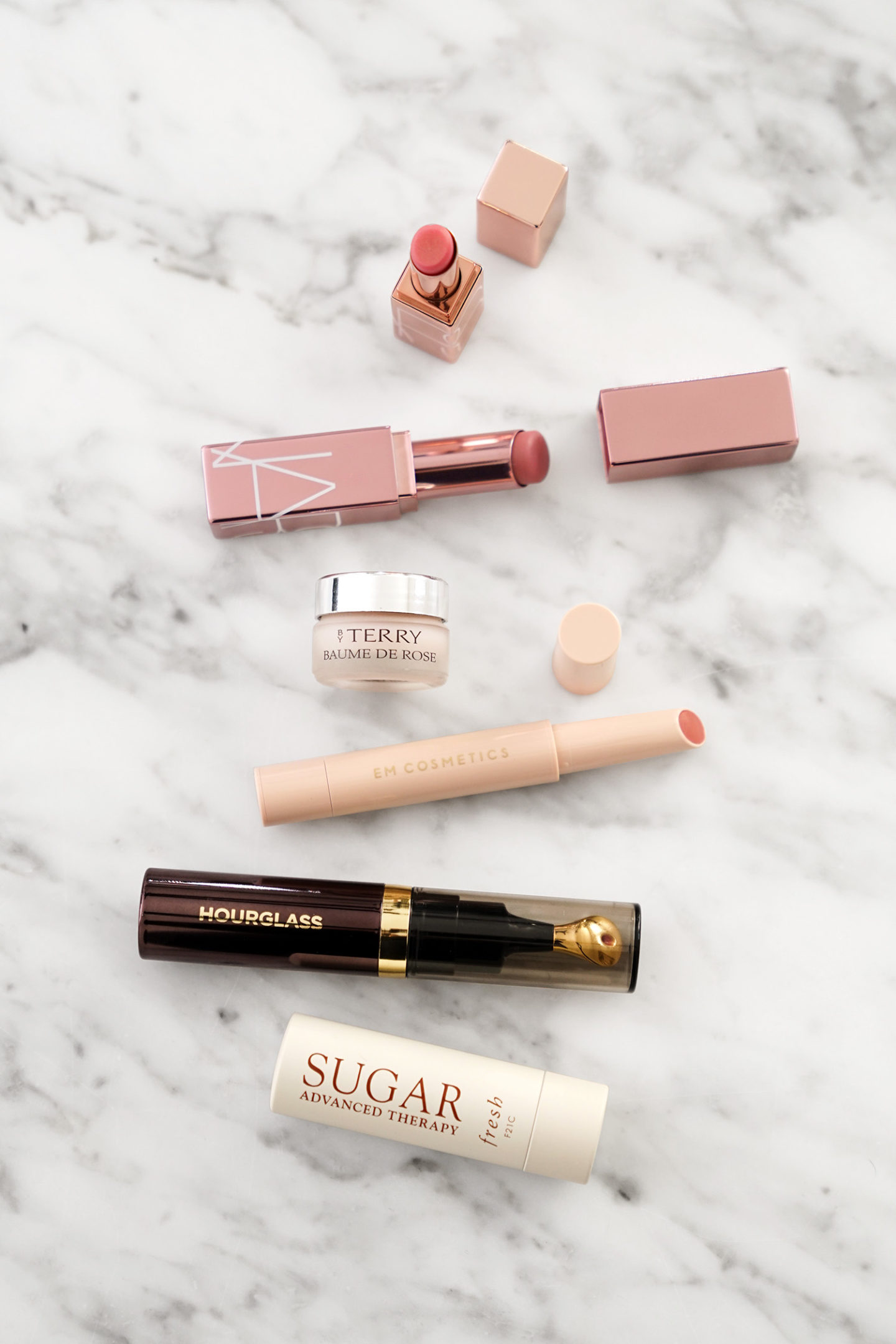 Essentials Hydrating Lip Essentials NARS, Hourglass, EM Cosmetics, Fresh