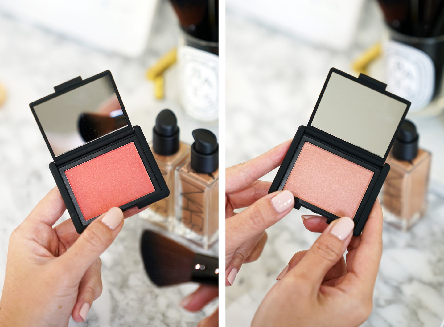 Nouveau Nars Blush Orgasm X et Tempted