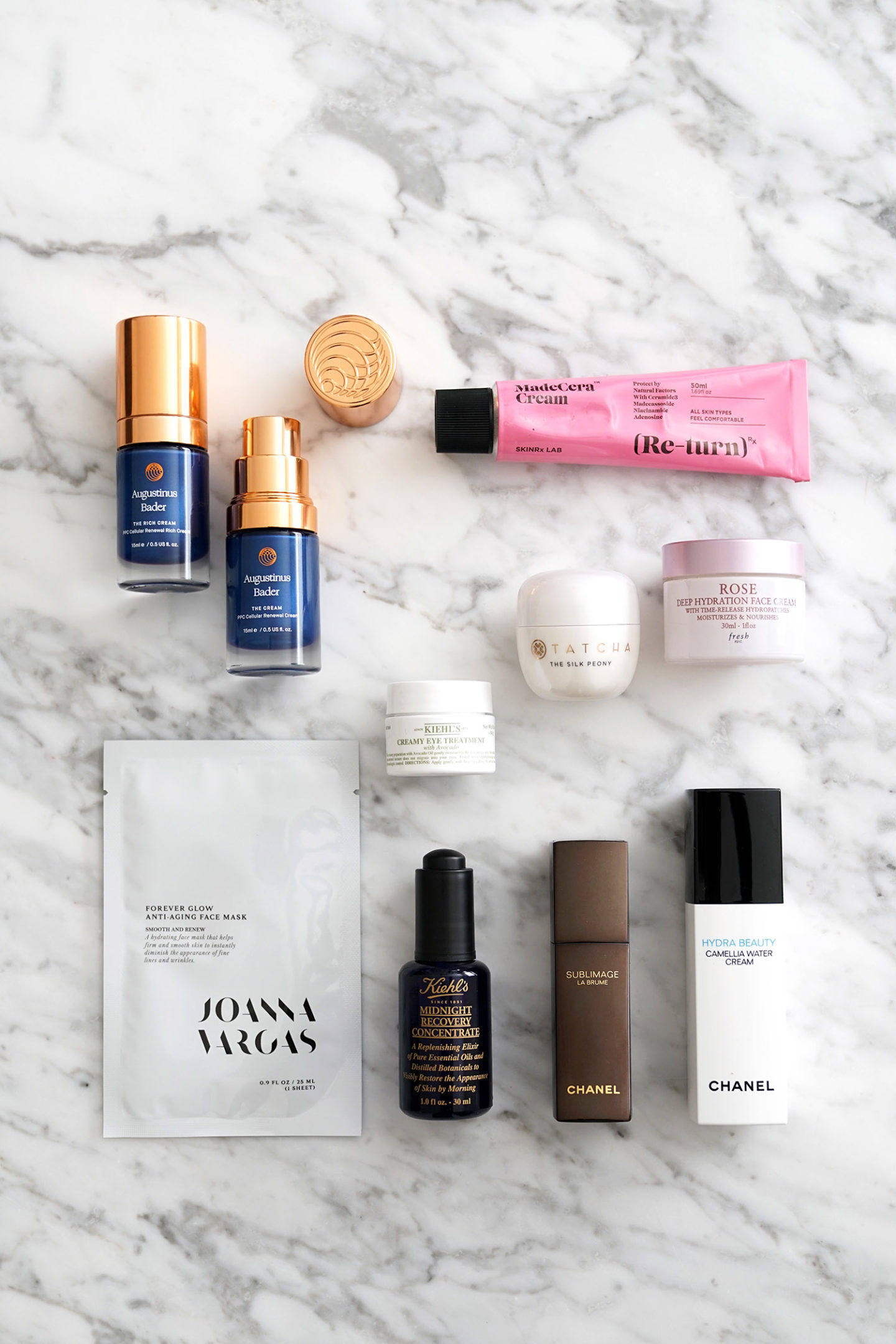 Chanel, Augustinus Bader, Joanna Vargas et Fresh