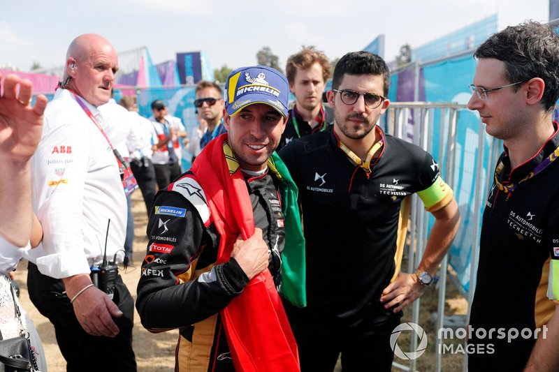 Antonio Felix da Costa, DS Techeetah après le podium