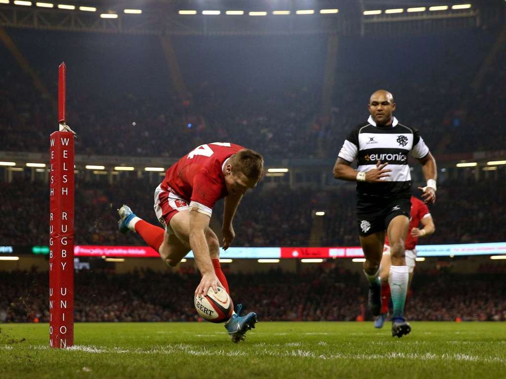 Johnny McNicholl fera ses débuts au Pays de Galles lors du match d’ouverture des Six Nations contre l’Italie alors que Louis Rees-Zammit sera absent