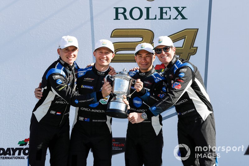 Vainqueur général # 10 Wayne Taylor Racing Cadillac DPi-V.R. Cadillac DPi, DPi: Renger Van Der Zande, Ryan Briscoe, Scott Dixon, Kamui Kobayashi