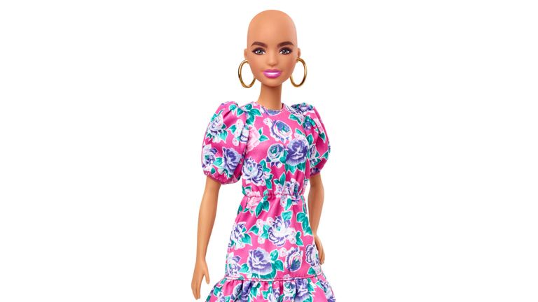 Document non daté publié par Mattel de leur gamme de poupées Barbie. Les fabricants de poupées Barbie vont vendre une version qui a l'air d'avoir le vitiligo et une autre sans cheveux, dans le but d'augmenter la diversité de la gamme. Photo PA. Date d'émission: lundi 27 janvier 2020. Mattel a déclaré vouloir fournir un 