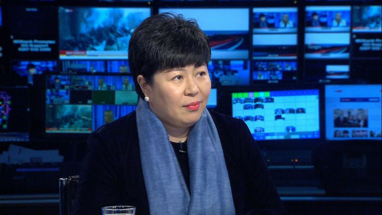 Le responsable des affaires chinoises à Londres, Chen Wen, a critiqué le président Trump pour sa gestion de l'Iran.