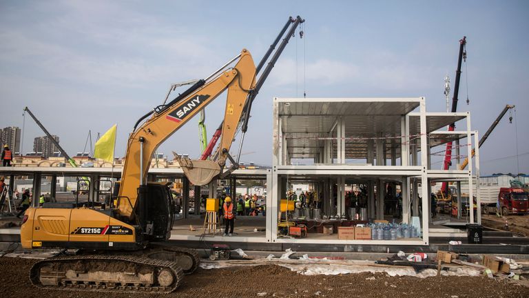 Le premier nouvel hôpital fournira environ 1 000 lits à son ouverture