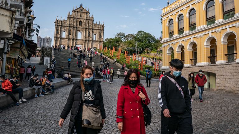 Il y a des cas confirmés de virus à Macao