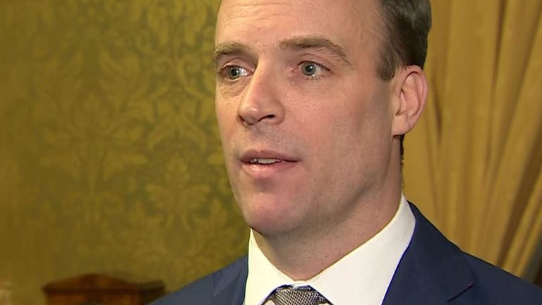 Dominic Raab affirme que la première priorité du gouvernement britannique est la sécurité de ses citoyens
