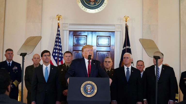 Donald Trump a affirmé que l'Iran 