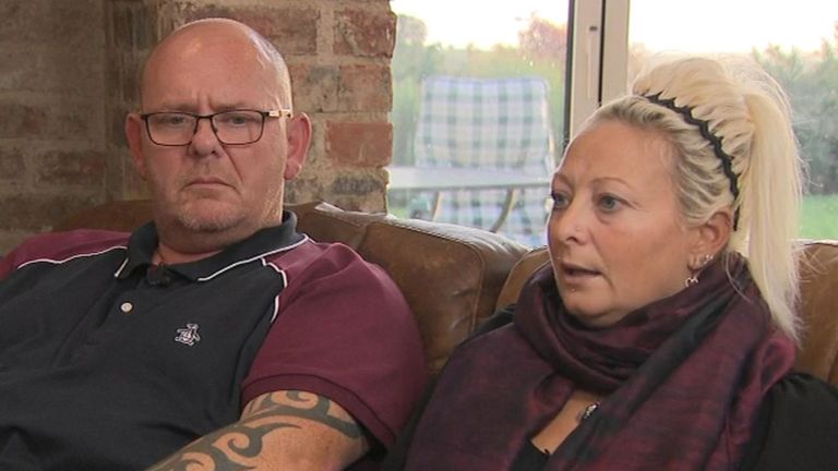Les parents de Harry Dunn