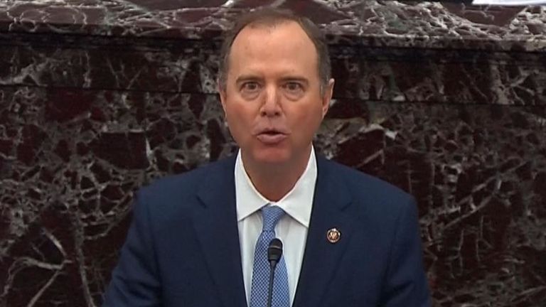 Adam Schiff a déclaré que si Trump pouvait & # 39; annuler & # 39; le pouvoir de prévenir les inconduites, puis il se place au-delà de la responsabilité & # 39 ;.