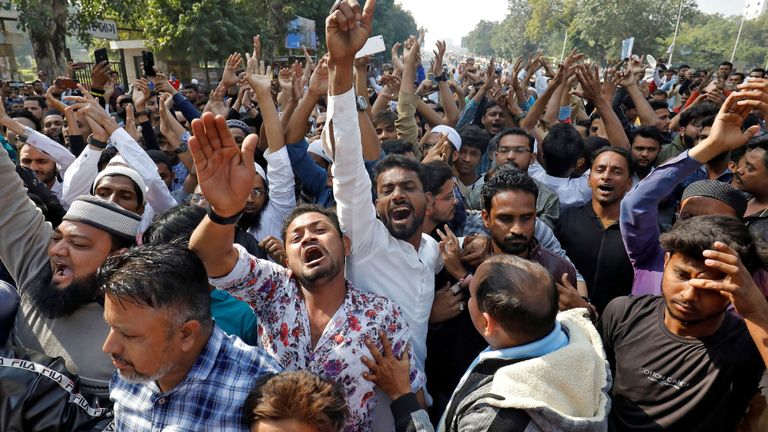 L'Inde proteste toujours
